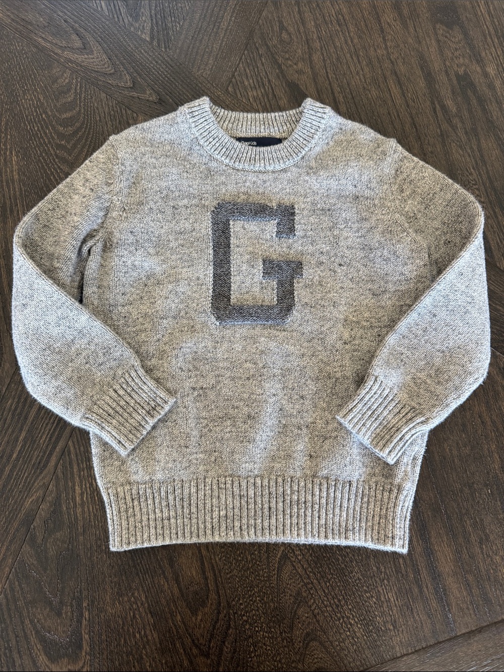 GAP Gray Crewneck Sweater Size 4-5